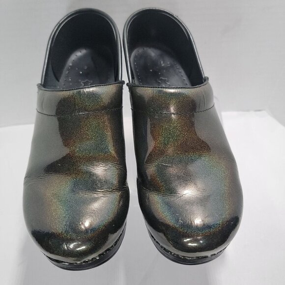 Dansko Prism‎ Multicolor Rainbow Nursing Clog Slip On Shoe Womens 8.5-9 - Picture 5 of 12